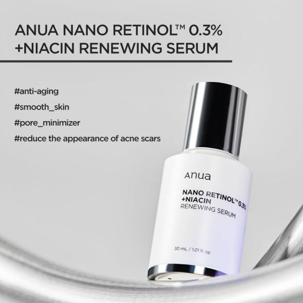 ANUA Nano Retinol 0.3% + Niacin Renewing Serum 30ml - Image 4