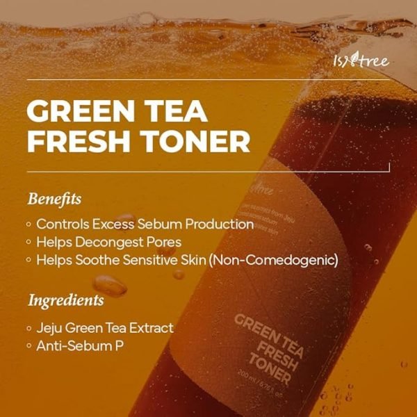 ISNTREE Green Tea Fresh Toner - Image 5