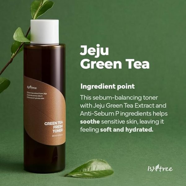 ISNTREE Green Tea Fresh Toner - Image 4