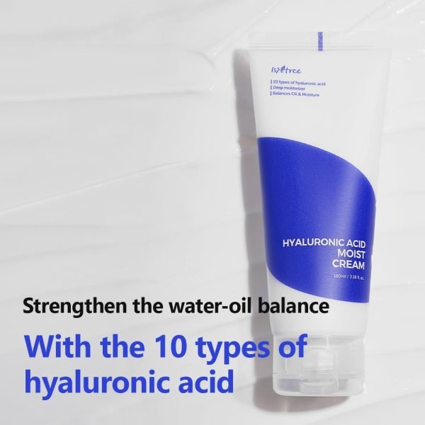 ISNTREE Hyaluronic Acid Moist Cream 100ml - Image 4