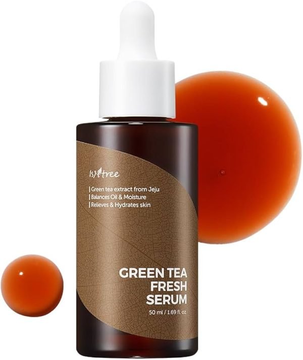 ISNTREE Green Tea Fresh Serum 50ml - Image 3