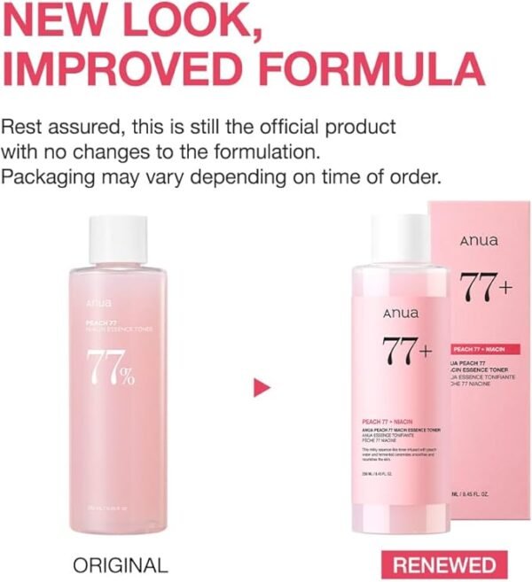 ANUA Peach 77 Niacin Essence Toner 250ml - Image 2