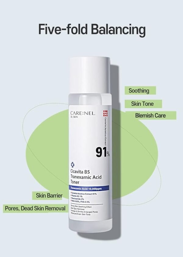 CARE:NEL Cicavita B5 Tranexamic Acid Toner 155ml - Image 6