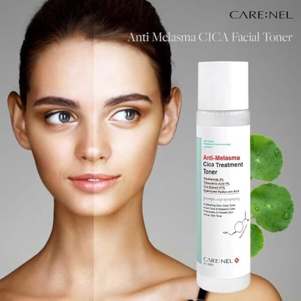 CARE:NEL Anti-Melasma Cica Treatment Toner 155ml - Image 3