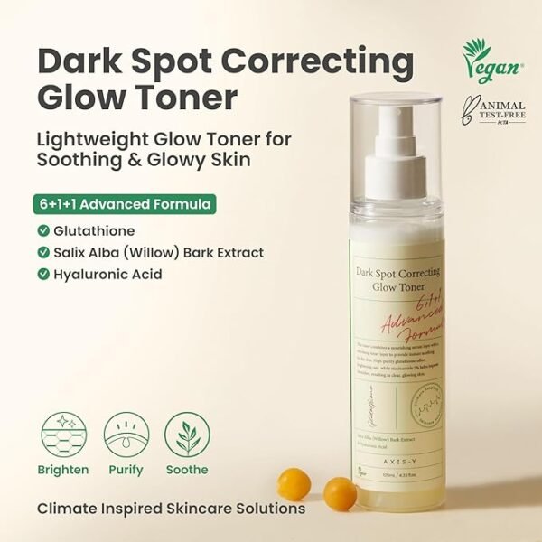 AXIS-Y Dark Spot Correcting Glow Toner 125ml - Image 2