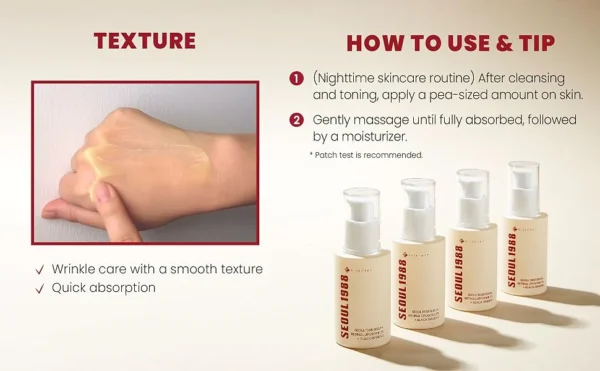 Secret Seoul 1988 Serum: Retinal Liposome 2% + Black Ginseng (30ml) - Image 2