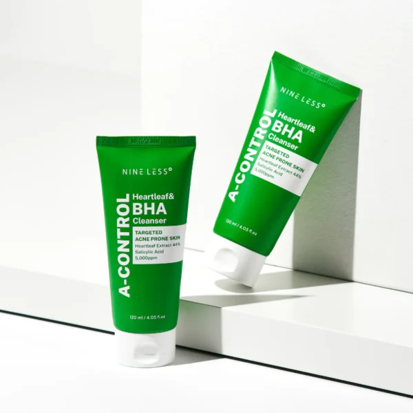 Nineless A-Control Heartleaf & BHA Cleanser - Image 5