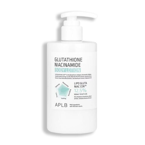 “APLB Body Lotion with Glutathione and Niacinamide – Syran Skincare Bangladesh”