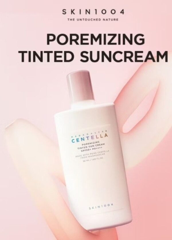 SKIN1004 Madagascar Centella Poremizing Velvet Finish Sunscreen SPF50+ PA++++ 50ml - Image 4